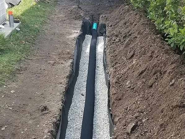 Drainage project by Innovation General Construction LLC